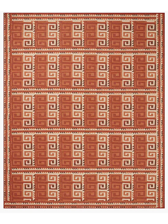 Ari ARI03 Spice/Ivory 7'9" x 9'9" Rug