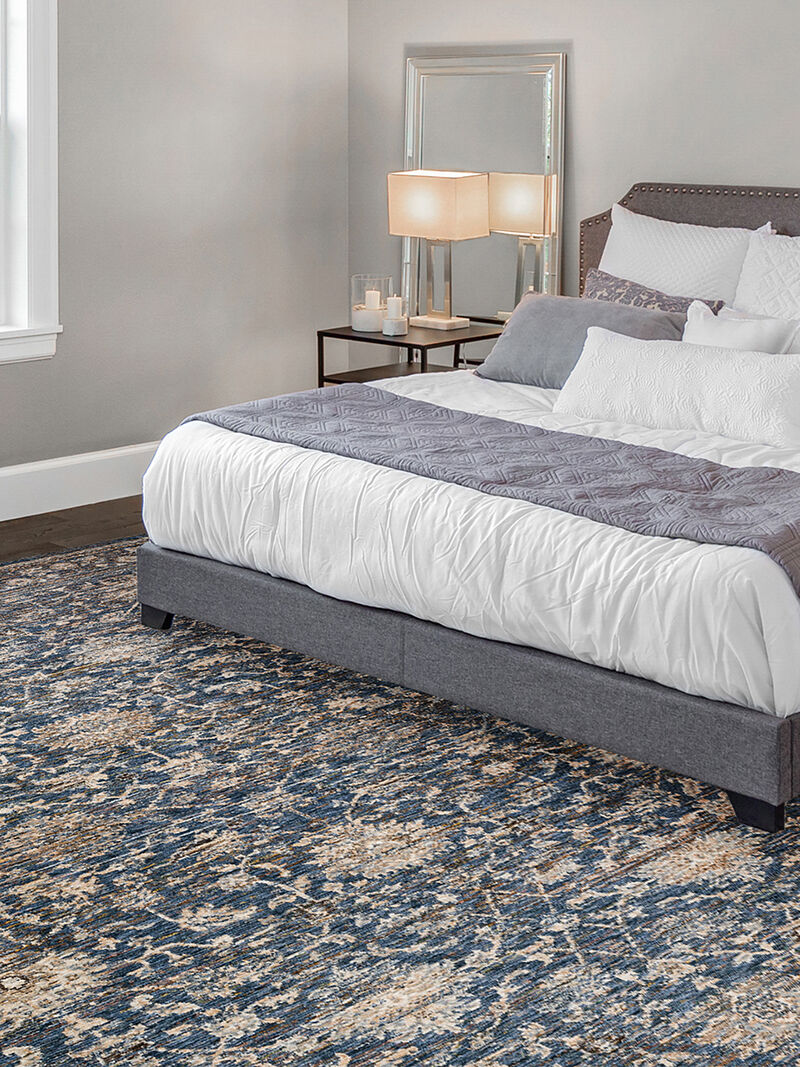 Yarra YA1 Navy 3' x 5' Rug