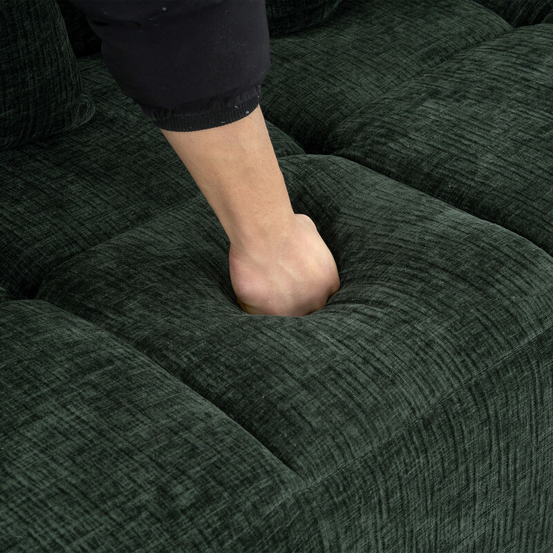 Merax Full-Compressed Sofa Modular Sectional Sofa