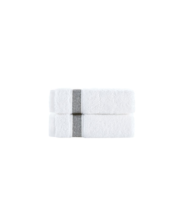 Brooks Brothers Ottoman Rolls 2 pcs Wash Towels