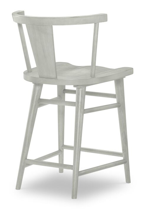 XXX's and OOO's Counter Height Splat Back Chair