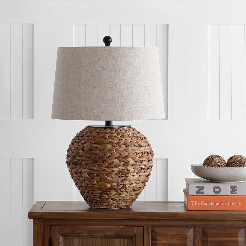 Alaro Banana Leaf Basket LED Table Lamp