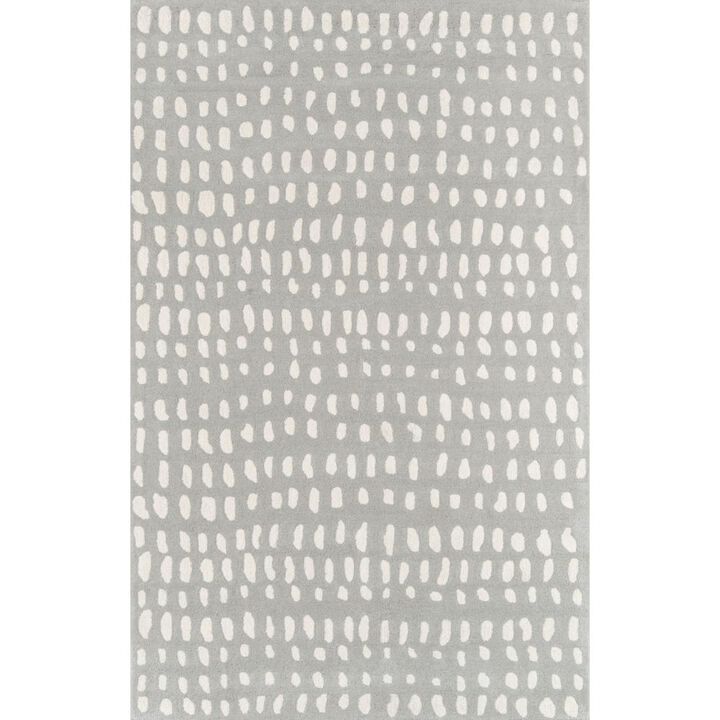 Novogratz Contemporary Rectangle Area Rug, Grey, 9' X 12'