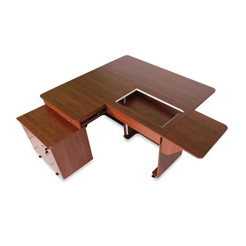 Arrow Kangaroo & Joey Sewing Cabinet Teak