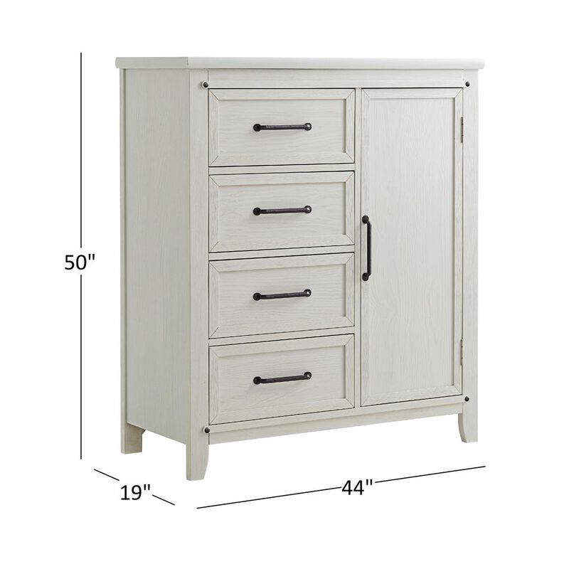 Soho Baby Ellison Chifferobe Rustic White