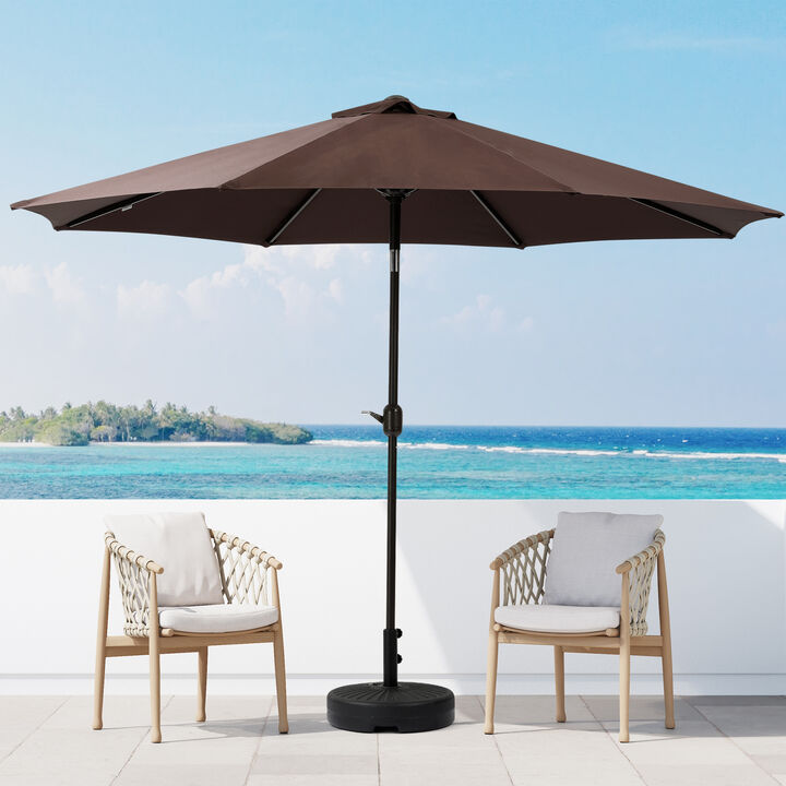 WestinTrends Westintrends 9 ft. Patio Table Umbrella with tilt and crank features