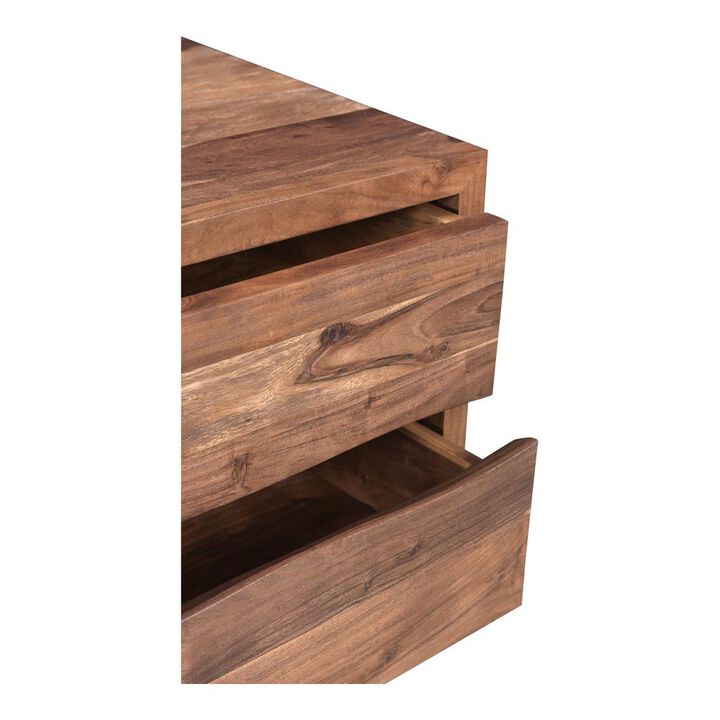 Moe's Home Collection Bent Nightstand Smoked