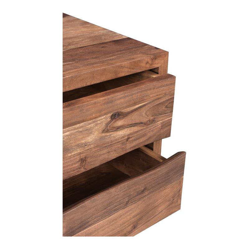 Moe's Home Collection Bent Nightstand Smoked