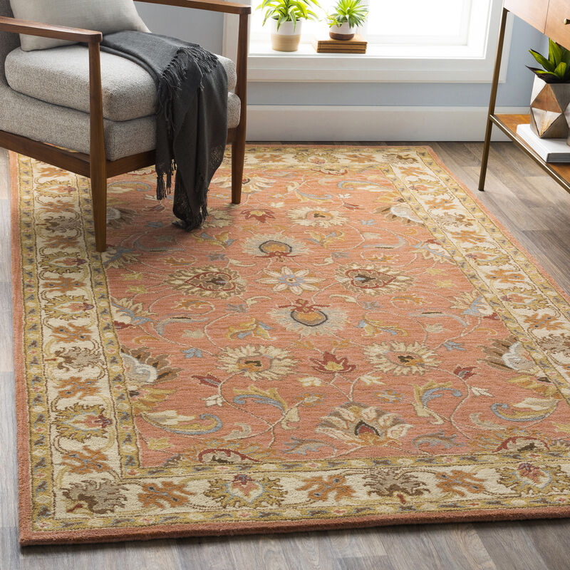 Caesar CAE-1004 10' x 14' Red Rug
