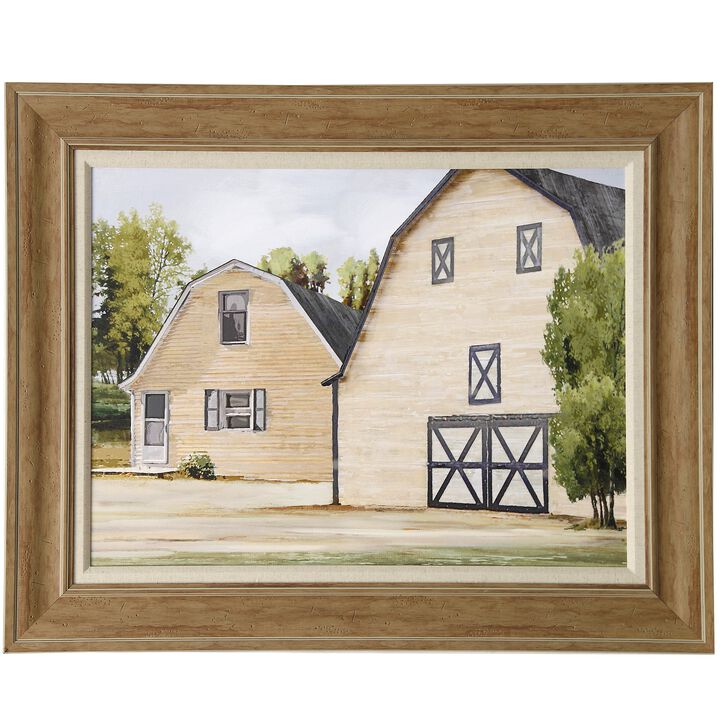 Contemporary Farm Framed Print
