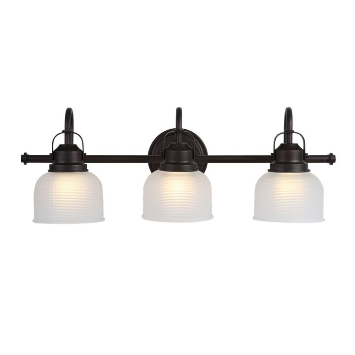 Virginia Metal/Glass LED Vanity Light