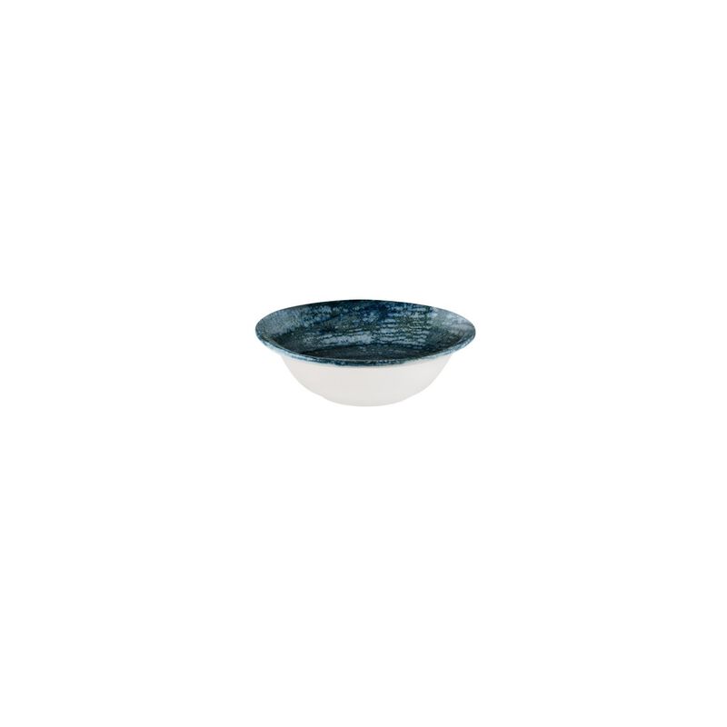 Patera Denim dia.6.25" h:2" 13 oz. Round Decorated Porcelain Bowl (Set of 4)