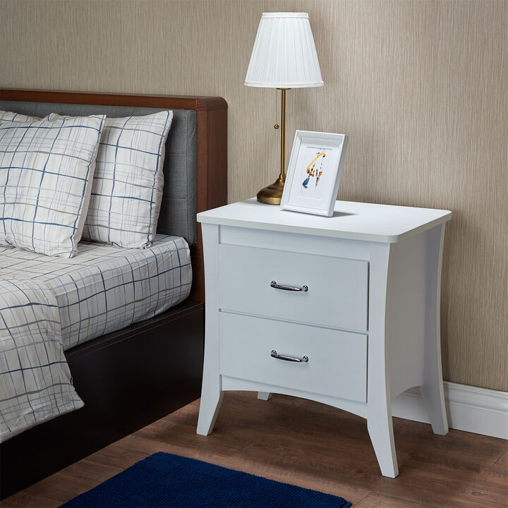 ACME Babb Accent Table, White