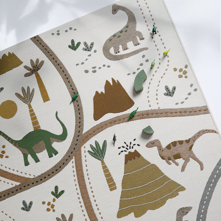 RUG LITTLE JURASIC