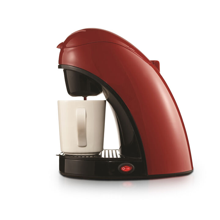 Brentwood Single Cup Coffee Maker-Red