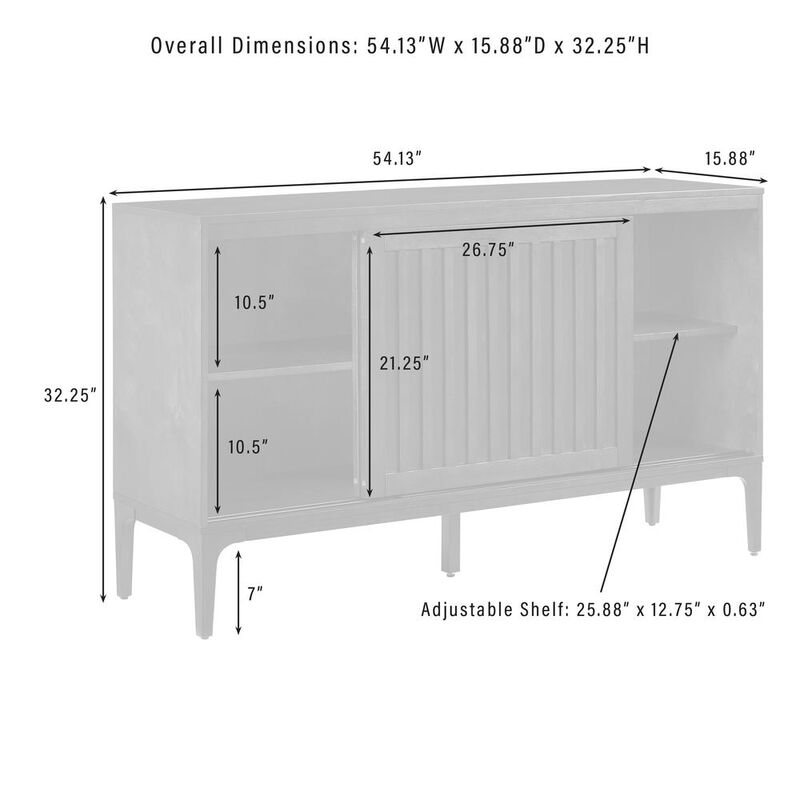 Crosley Brands Asher Sideboard