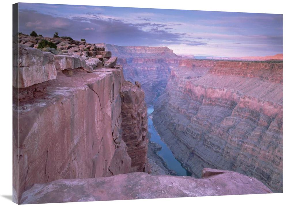 Colorado River from Toroweap Overlook, Grand Canyon National Park, Arizona-Canvas Art-40x30