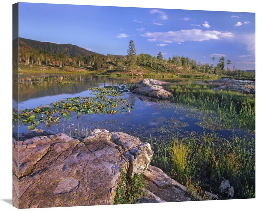 Scout Lake, San Juan Mountains, Colorado-Canvas Art-36x29.88