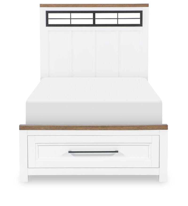 Dutton Twin Panel Bed w/ Storage