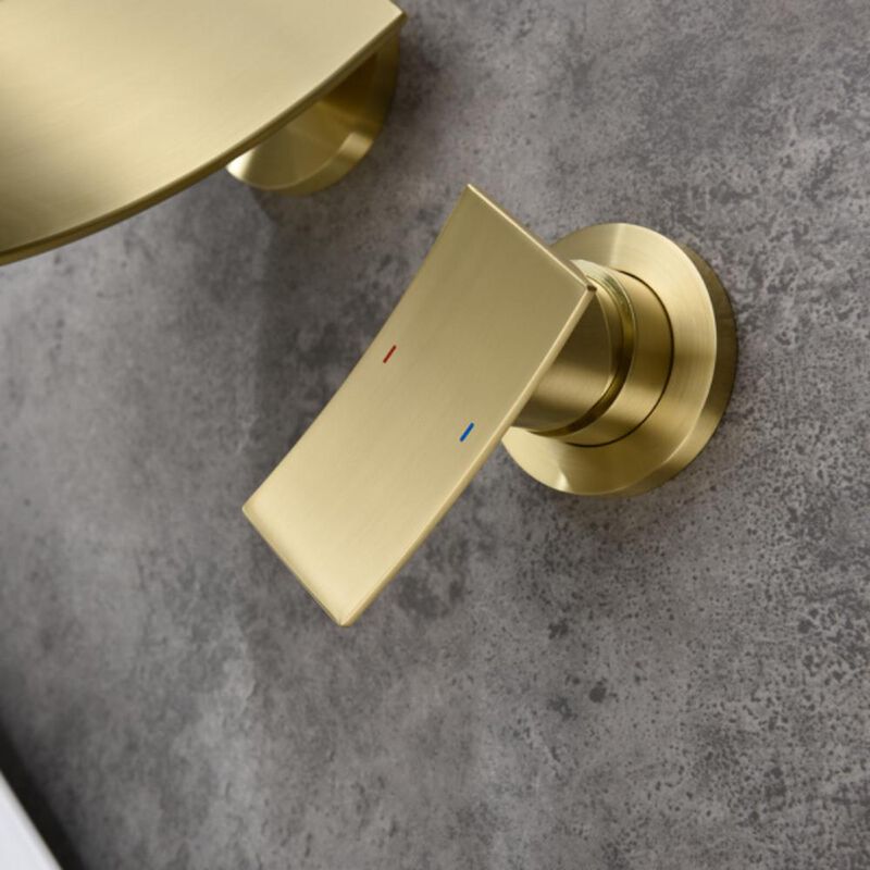 Wall Mounted Bathroom Waterfall Faucet Modern & Stylish Design