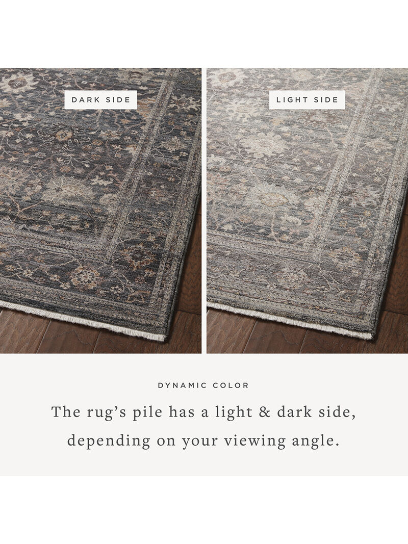 Lyra LYR04 Ink/Multi 4' x 5'7" Rug