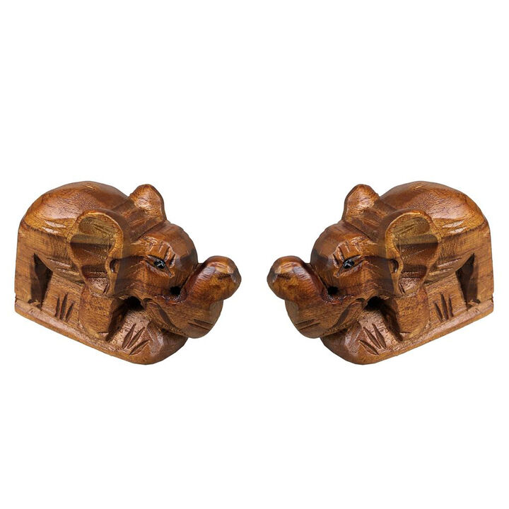 Elephant Mini Statue SET 2 pcs