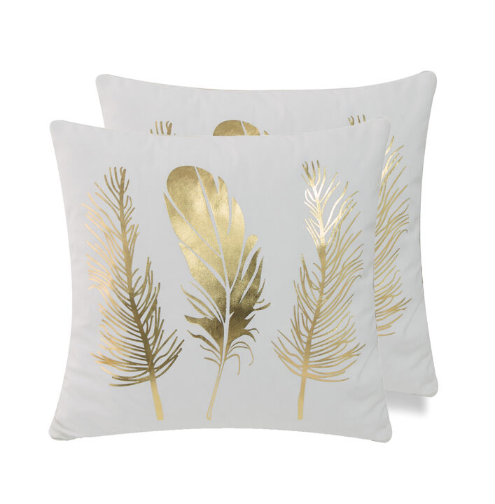 Christmas Icons throw pillow - set of 2