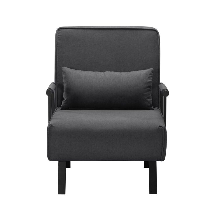 26 in. Polyester Single Size Sofa Bed