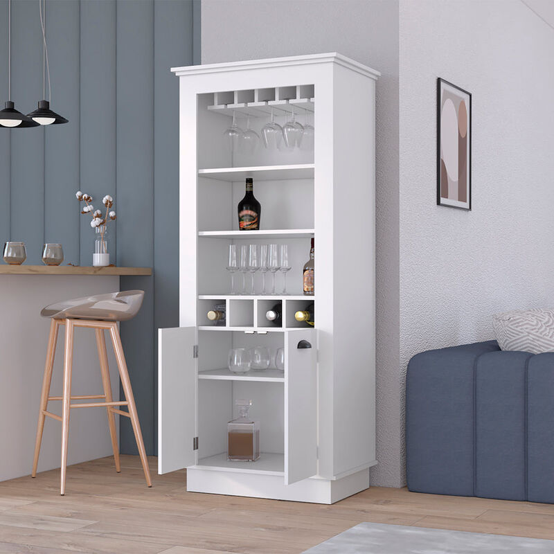 Bar Cabinet Provo, Living Room, White