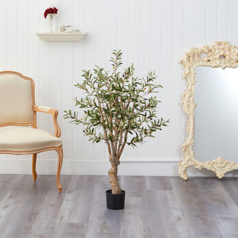 Hivvago 3.5 Feet Olive Artificial Tree