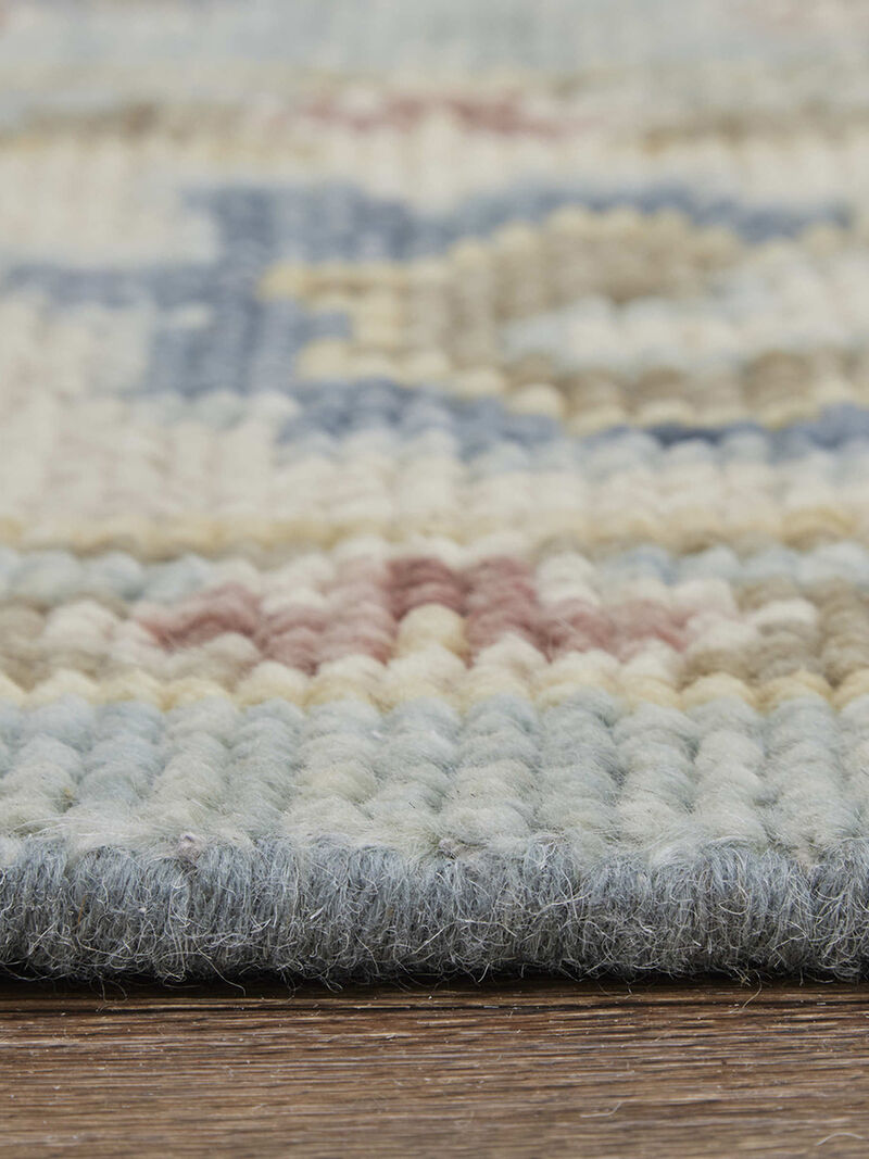 Fillmore 69CJF 4' x 6' Blue/Ivory/Yellow Rug