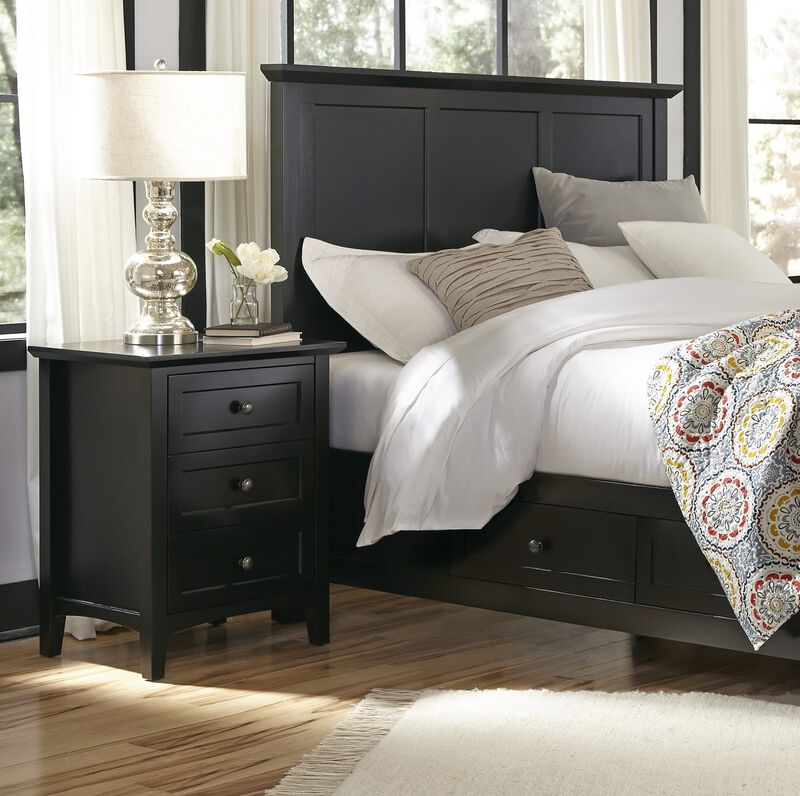 Paragon Two Drawer Nightstand