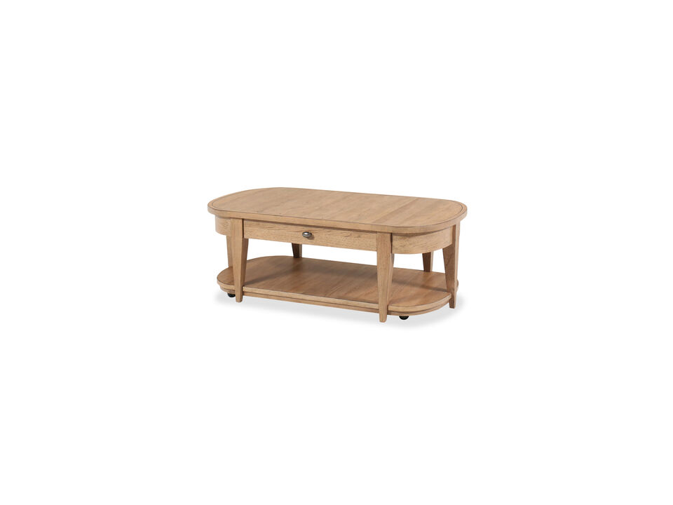 Todays Traditions Oval Cocktail Table