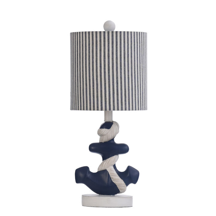 Sails Navy Table Lamp