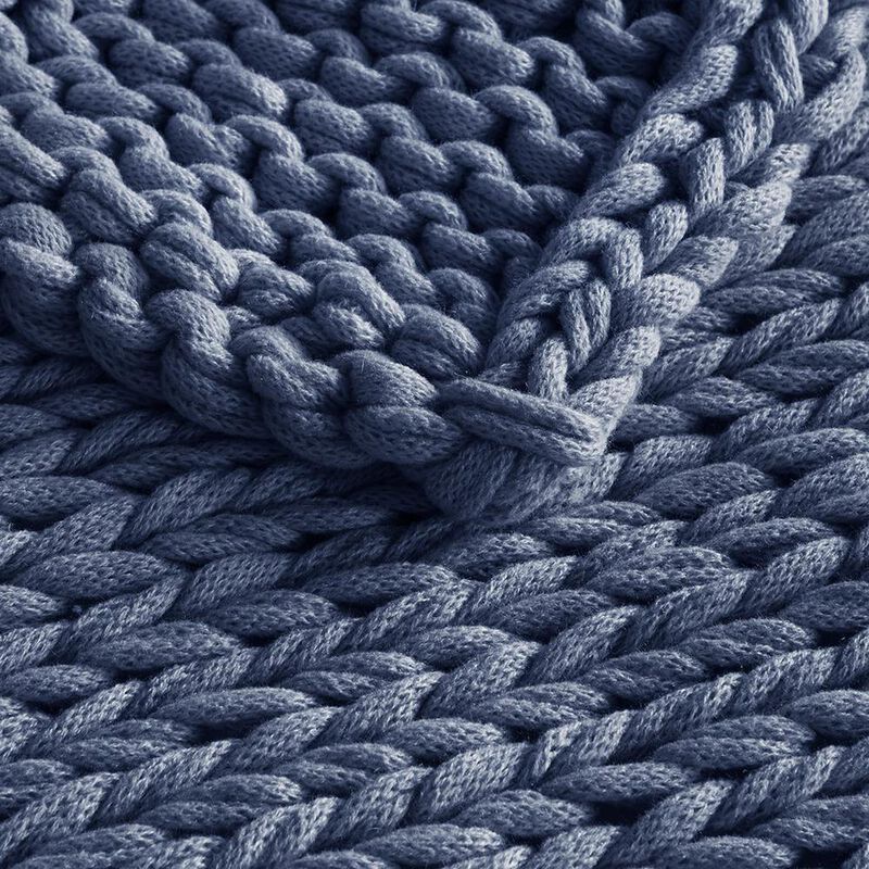 Belen Kox Chunky Twice Knit Handmade Throw, Belen Kox