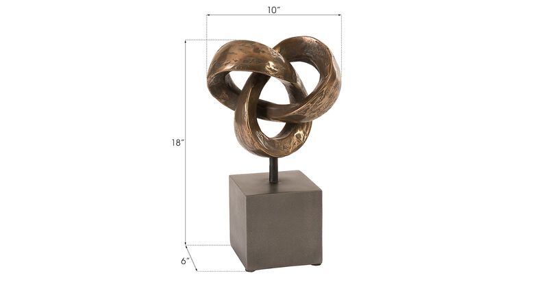 Trifoil Table Sculpture