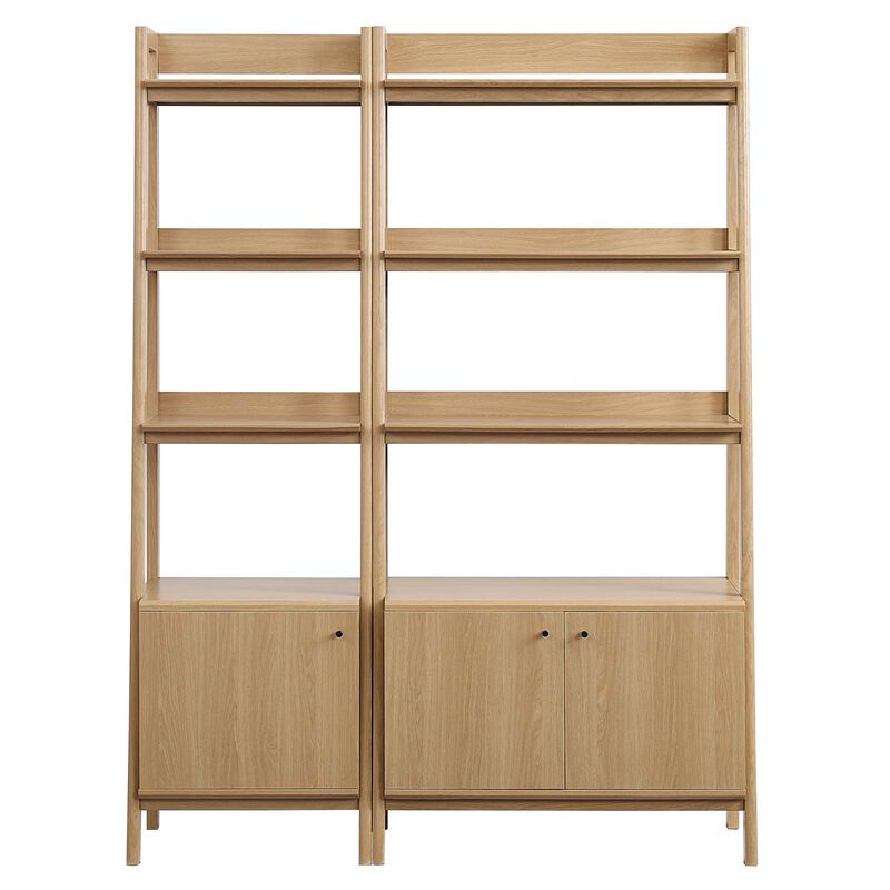 Bixby Wood Bookshelves - Set of 2