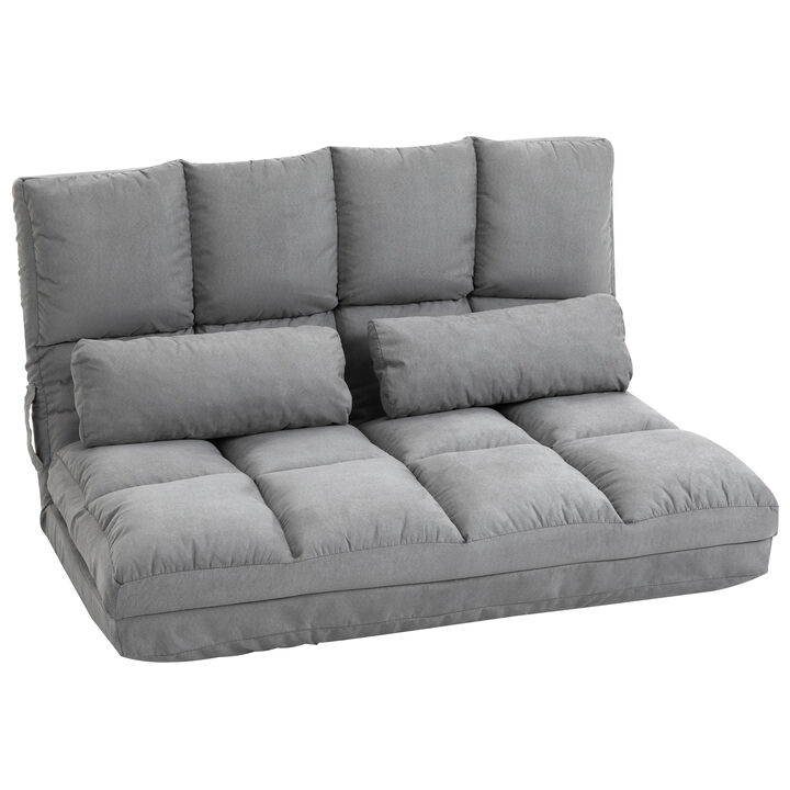 Merax Convertible Floor Sofa Chair Folding Couch Bed