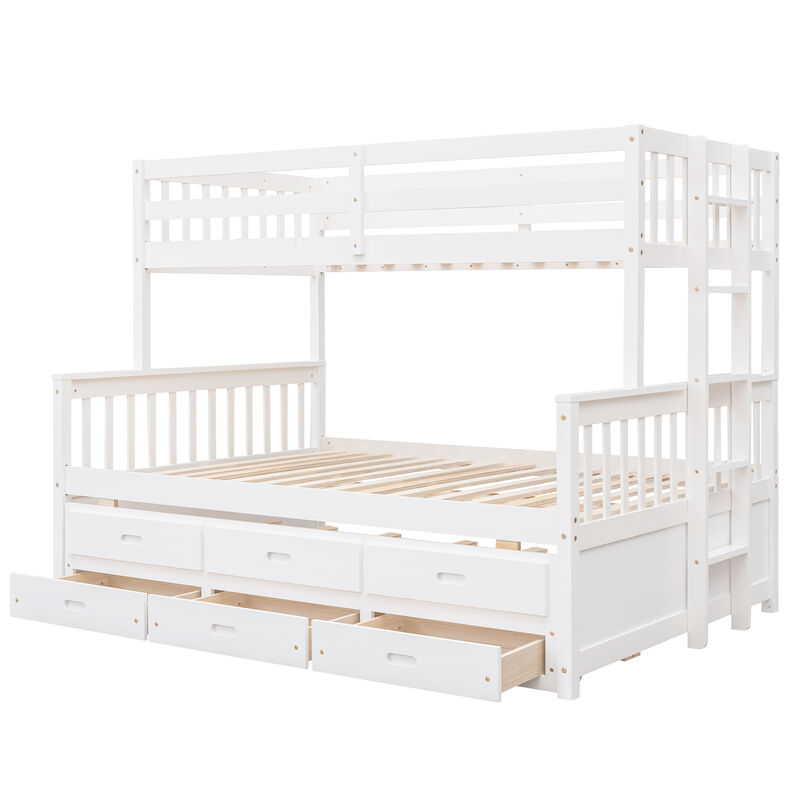 Merax Separable Bunk Bed with Storage Drawers