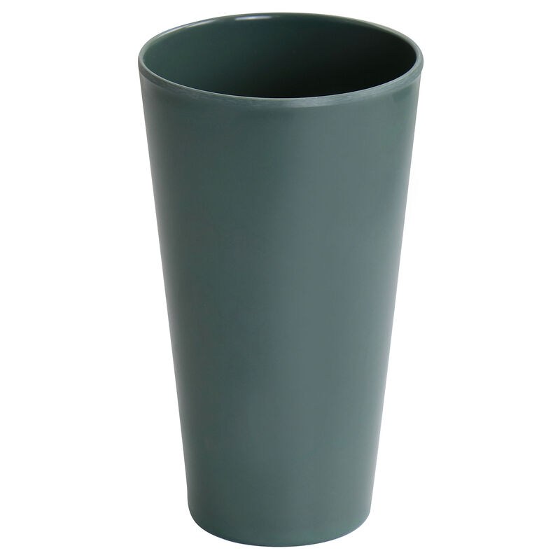 Gibson Home Grayson Melamine 12 Piece Square Dinnerware Set in Green