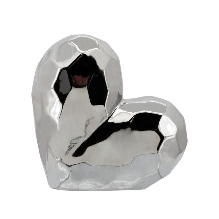 Ceramic Heart Sculpture