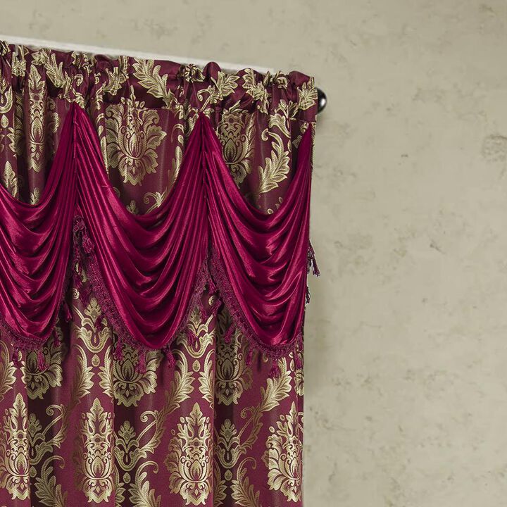 RT Designers Collection Stockton Premium Two Pack Double Curtain Panel
