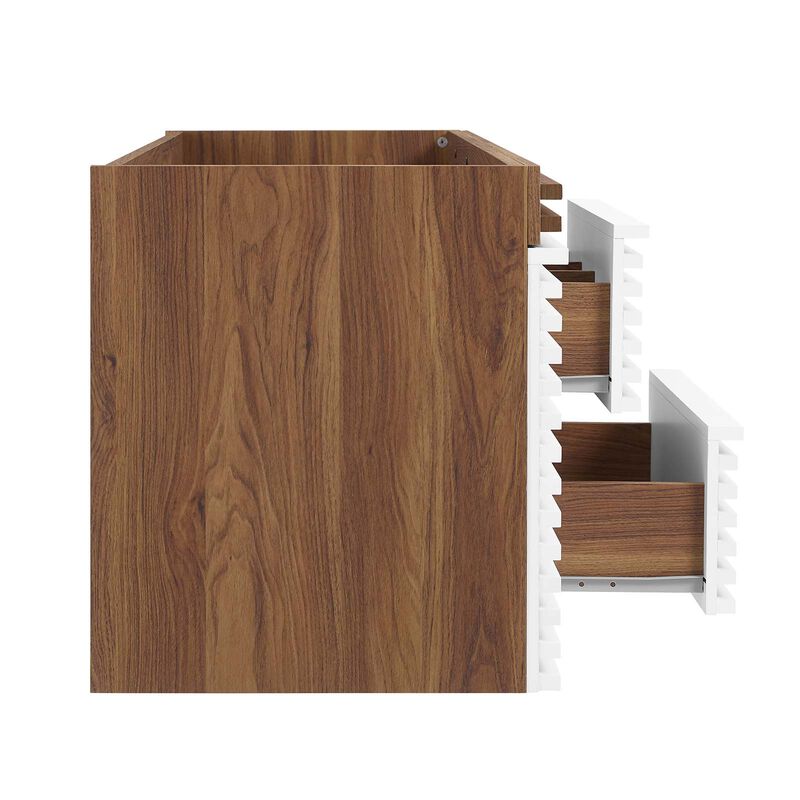Render 48" Wall-Mount Bathroom Vanity Cabinet