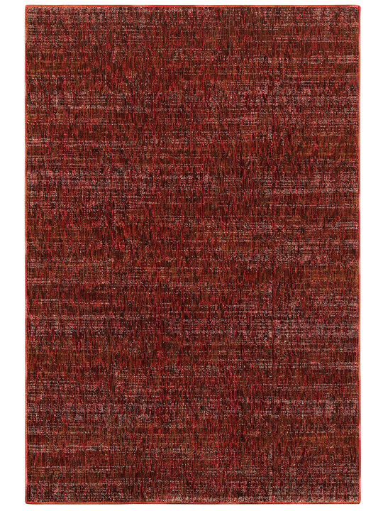Atlas 8'6" x 11'7" Red Rug