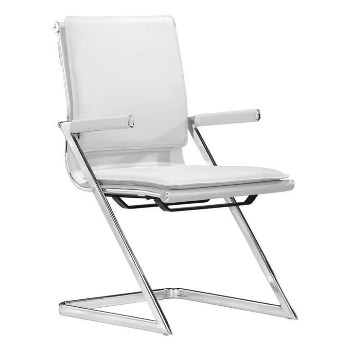 Belen Kox Lider Plus Conference Chair (Set of 2, White), Belen Kox