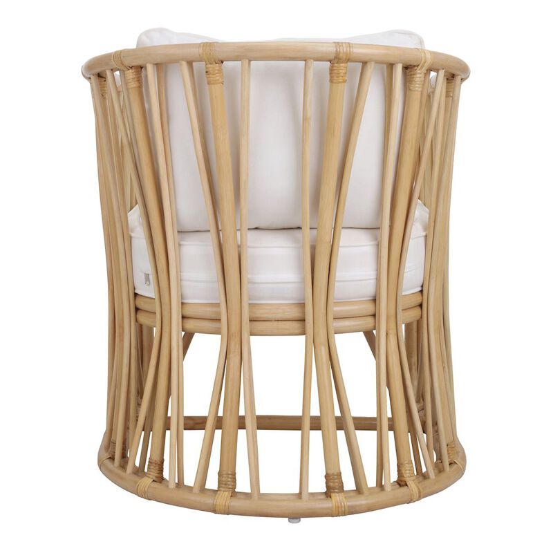 New Pacific Direct Shanaya Rattan Accent Arm Chair