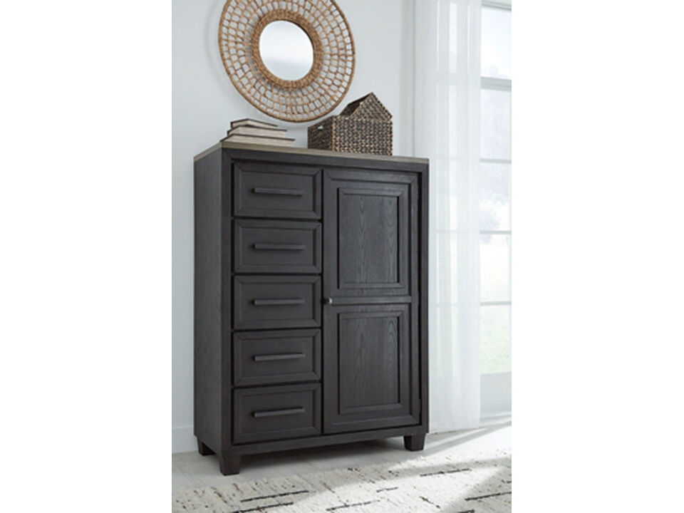 Foyland 5 Drawer Door Chest