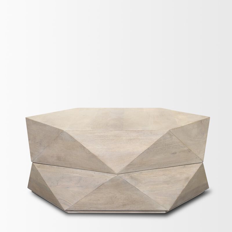 Arreto 36" White Coffee Table
