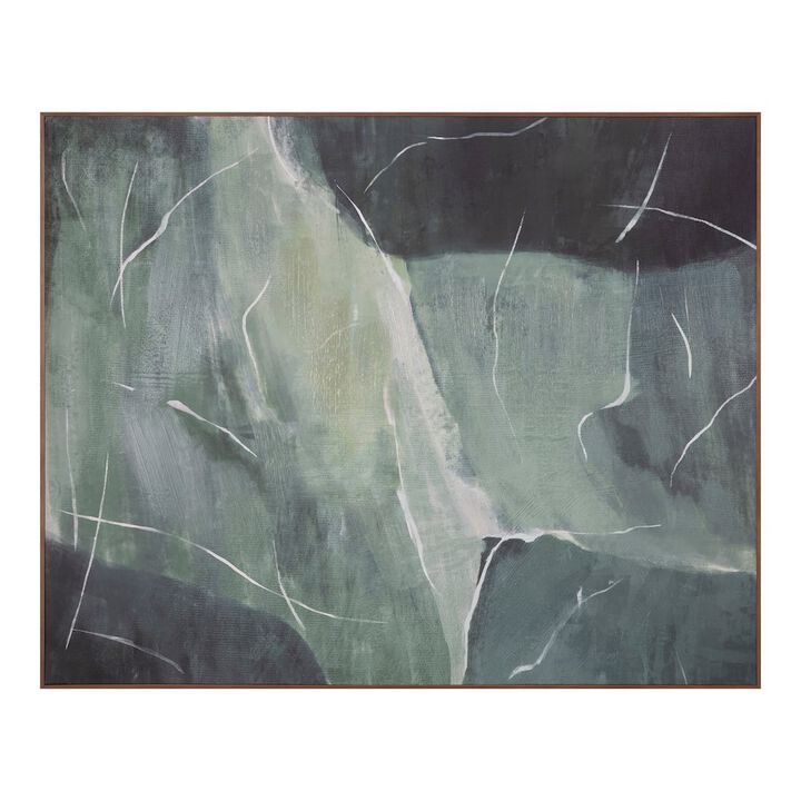 Moe’s Impression Framed Painting Verdant Palette