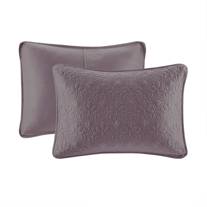 Gracie Mills Sandy Reversible Bedspread Set with Classic Stitch Pattern